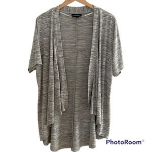 Lane Bryant Women’s Casual Space Dye Open Front Cardigan